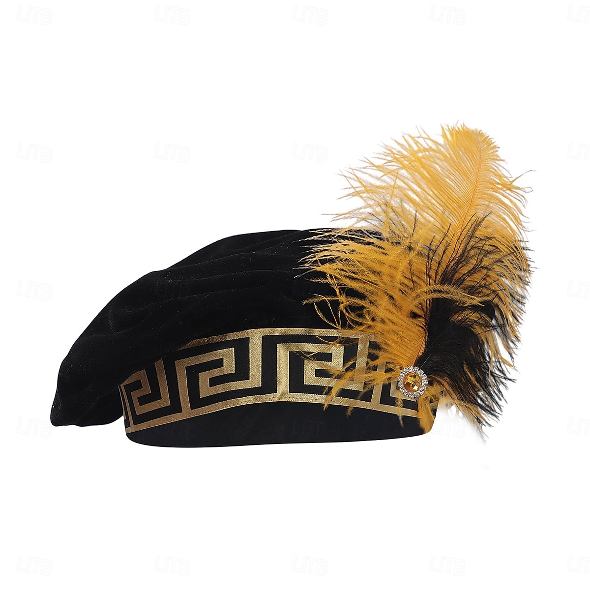 Retro Antiguo Medieval Renacimiento Sombreros Príncipe Caballero Noble Bordado Disfraz Hombre Fantasía Víspera de Todos los Santos Carnaval Feria del Renacimiento LARP Fiesta temática retro Adulto 2026 - $39.99 –P1