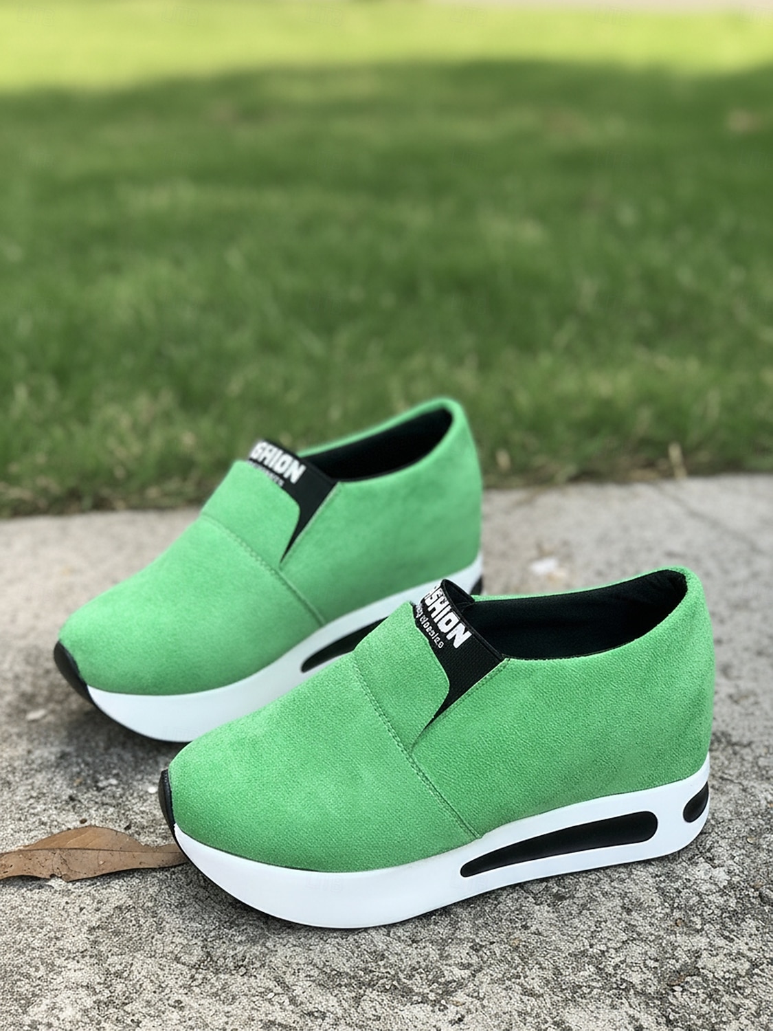 scarpe da ginnastica slip-on verdi da donna per il giorno di San Patrizio: scarpe da passeggio leggere con plateau per le celebrazioni dei festival irlandesi, sfilate, feste, viaggi e abbigliamento quotidiano del 2026 a $26.99 –P4