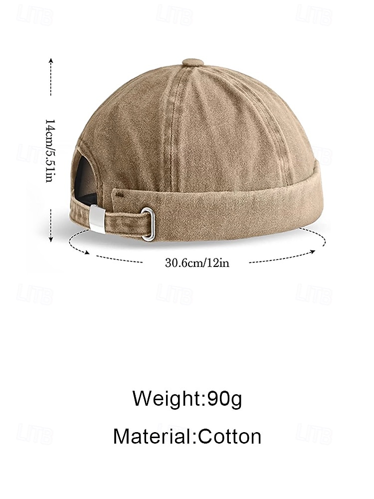 Мужская регулируемая кепка-докер из полиэстера, легкая и дышащая, в нескольких цветах, идеально подходит для весны и лета, отлично подойдет для отдыха и повседневной носки. 2026 - $11.99 –P12