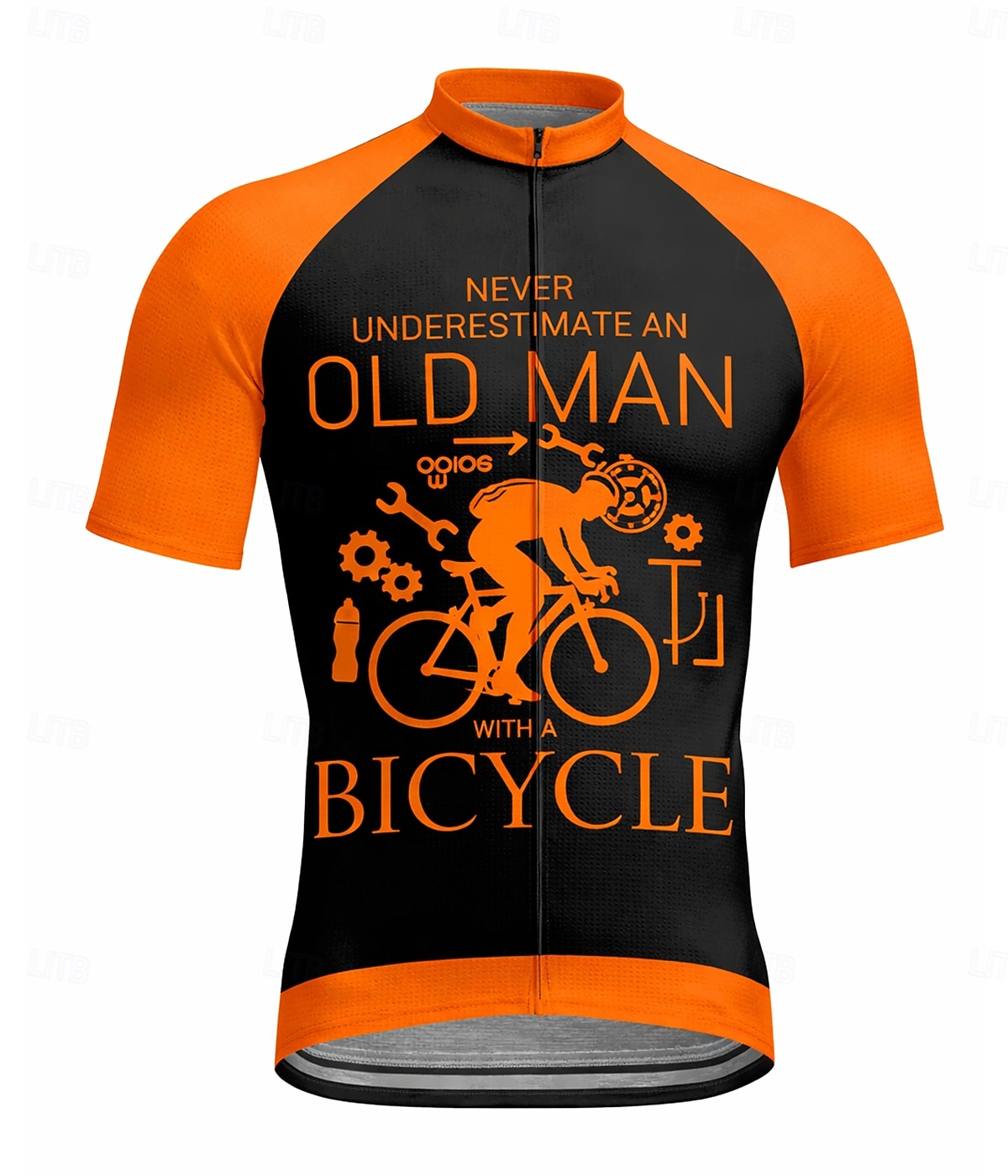 Per uomo Maglia da Ciclismo Grafico Geometrico Lettere & Numeri Manica Corta Bicicletta Maglietta Top con 3 tasche posteriori Resistente ai Raggi UV Asciugatura Rapida Cerniera Frontale Strisce del 2026 a $30.99 –P10