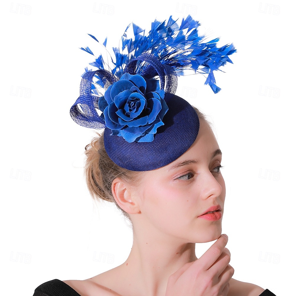Derby Headpiece Fascinator Hat Fascinator Gentlewoman Floral Fancy Dress Women's Masquerade Tea Party Ascot Horse Racing Festival Adults' Headpiece All Seasons 2026 - $29.99 –P1