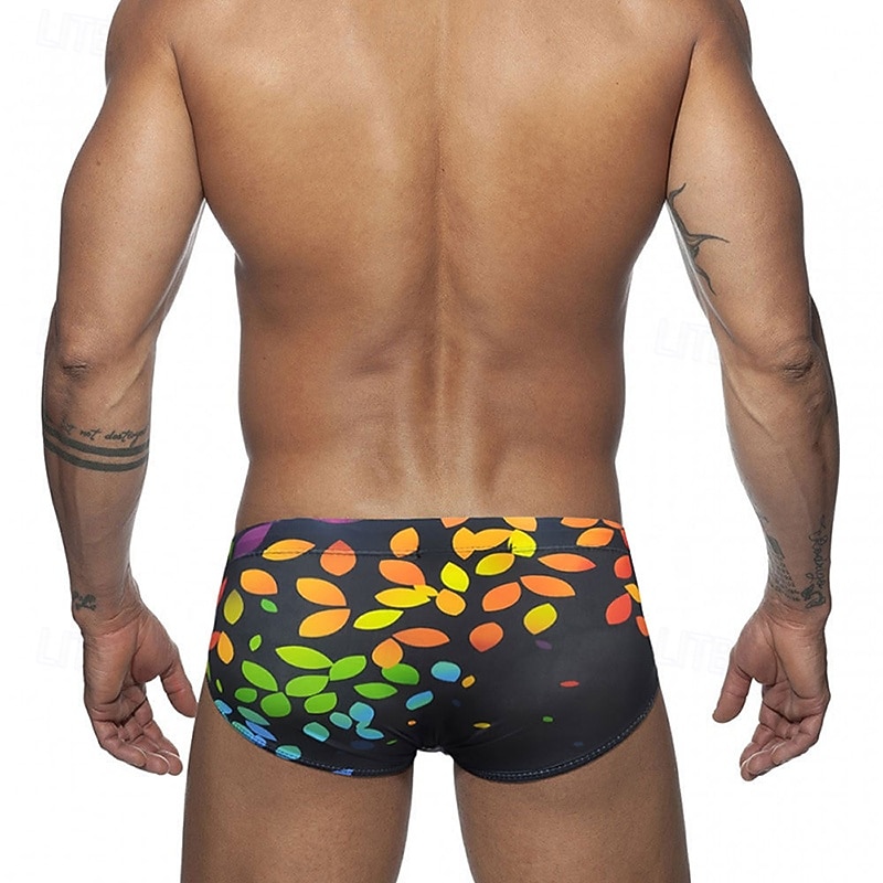 Men's Swim Shorts Swim Trunks Swim Briefs Printed Quick Dry Stretchy Breathable Bottoms Surfing Water Sports Swimming Summer 2026 - $13.99 –P3