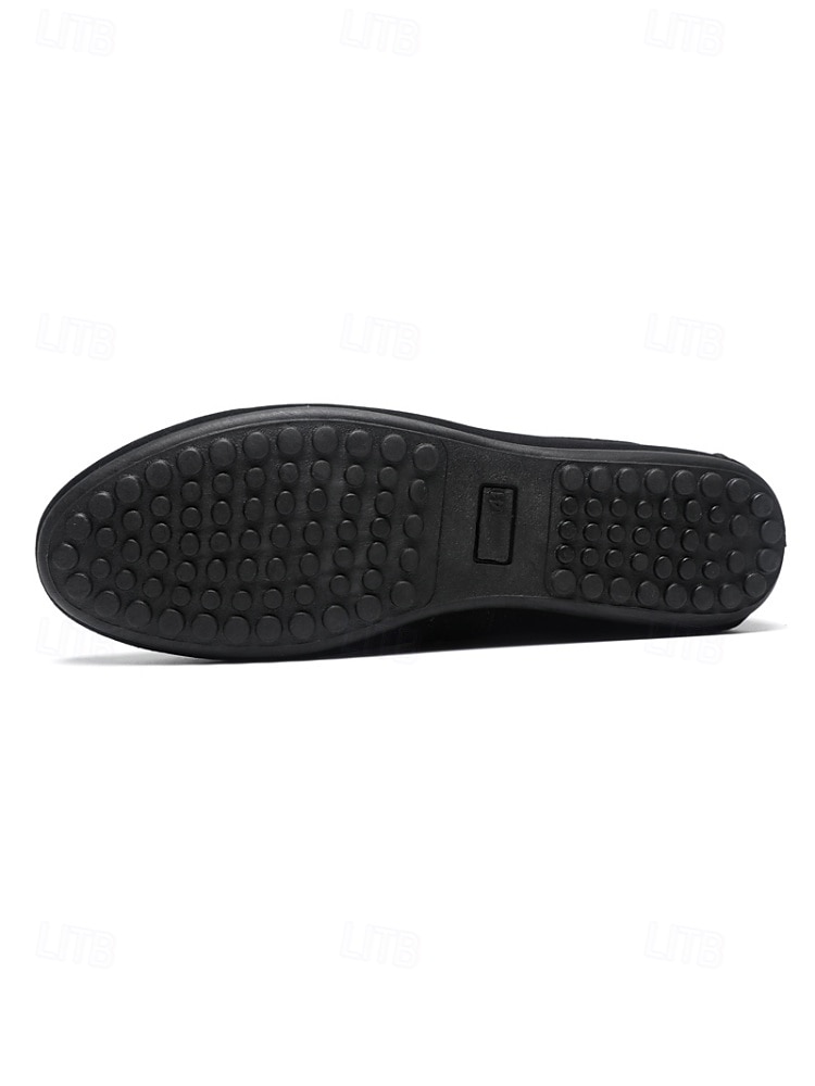 Miesten harmaat loaferit, rento tyyli ja mukava pehmustettu pohja, sopivat erinomaisesti puutarhahäihin, juhliin ja virallisiin ulkoilmatapahtumiin 2026 - $29.99 –P10