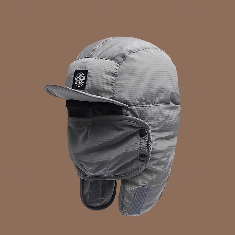 Per uomo Da aviatore Nero Verde fibra di poliestere Regolabile Caldo Sport e Outdoor All'aperto Abbigliamento casual alla moda Ciclismo Tinta unica Calore Termico Antivento del 2026 a $18.49 –P7