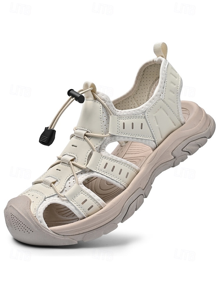 Ανδρικά σανδάλια εξωτερικού χώρου από τεχνητό δέρμα, casual αλλά και κομψά για βραδινές βόλτες σε θέρετρα και βόλτες στην παραλία 2026 - $46.99 –P9