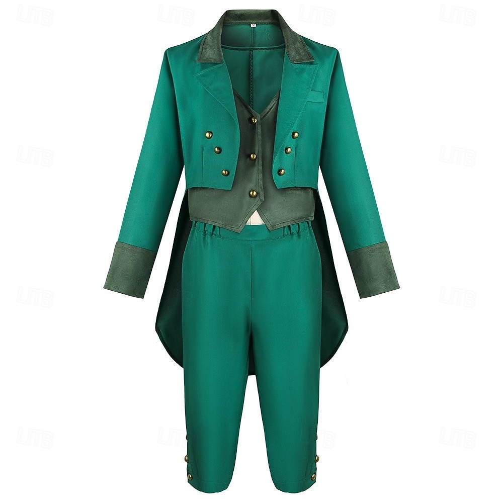 Renaissance Steampunk Coat Pants Hat Long Sleeves Prince Elf Nobleman Fancy Dress Men's Royal Steampunk Event / Party Masquerade Adults' Coat Vest Pants 2026 - $58.99 –P3