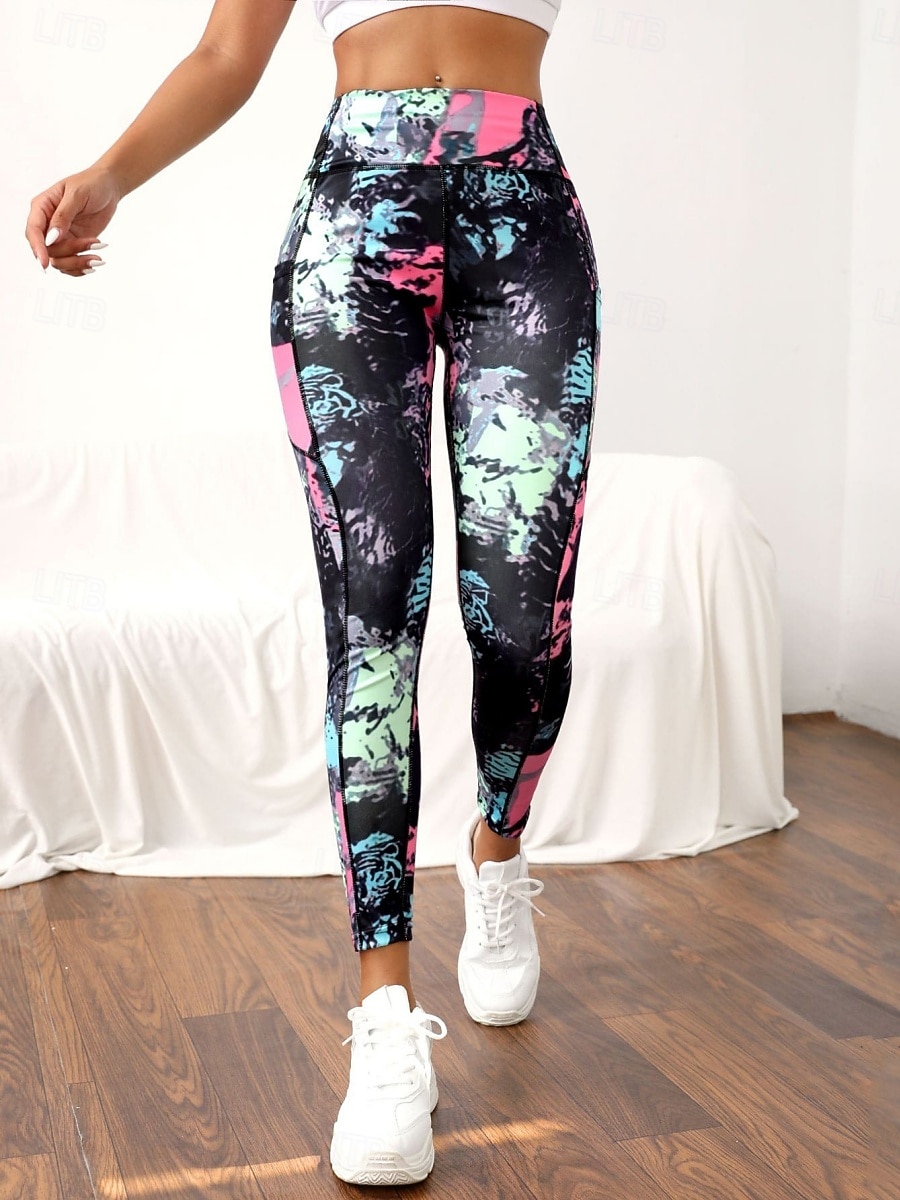 Per donna Pantaloni Pantaloncini anti sfregamento Moda Streetwear Essenziale Lunghezza intera Vita Alta Grafico Elastico in vita Confortevole Alta elasticità Palestra Yoga Streetwear Rosa Rosa scuro del 2026 a $17.99 –P7