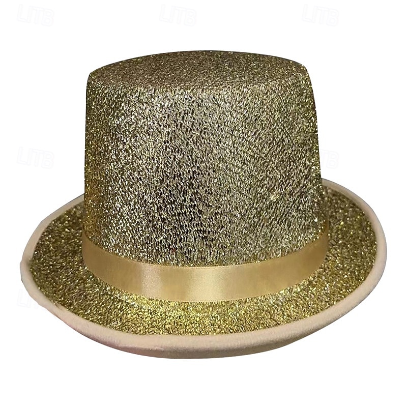 St. Patrick's Day Green Glitter Top Hat, Sparkling Leprechaun Hat for St Paddy's Day Irish Festival Parade, Costume Accessory for Men Women Kids, Lucky Green Shiny Party Hat, Dress Up Supplies 2026 - $12.99 –P6