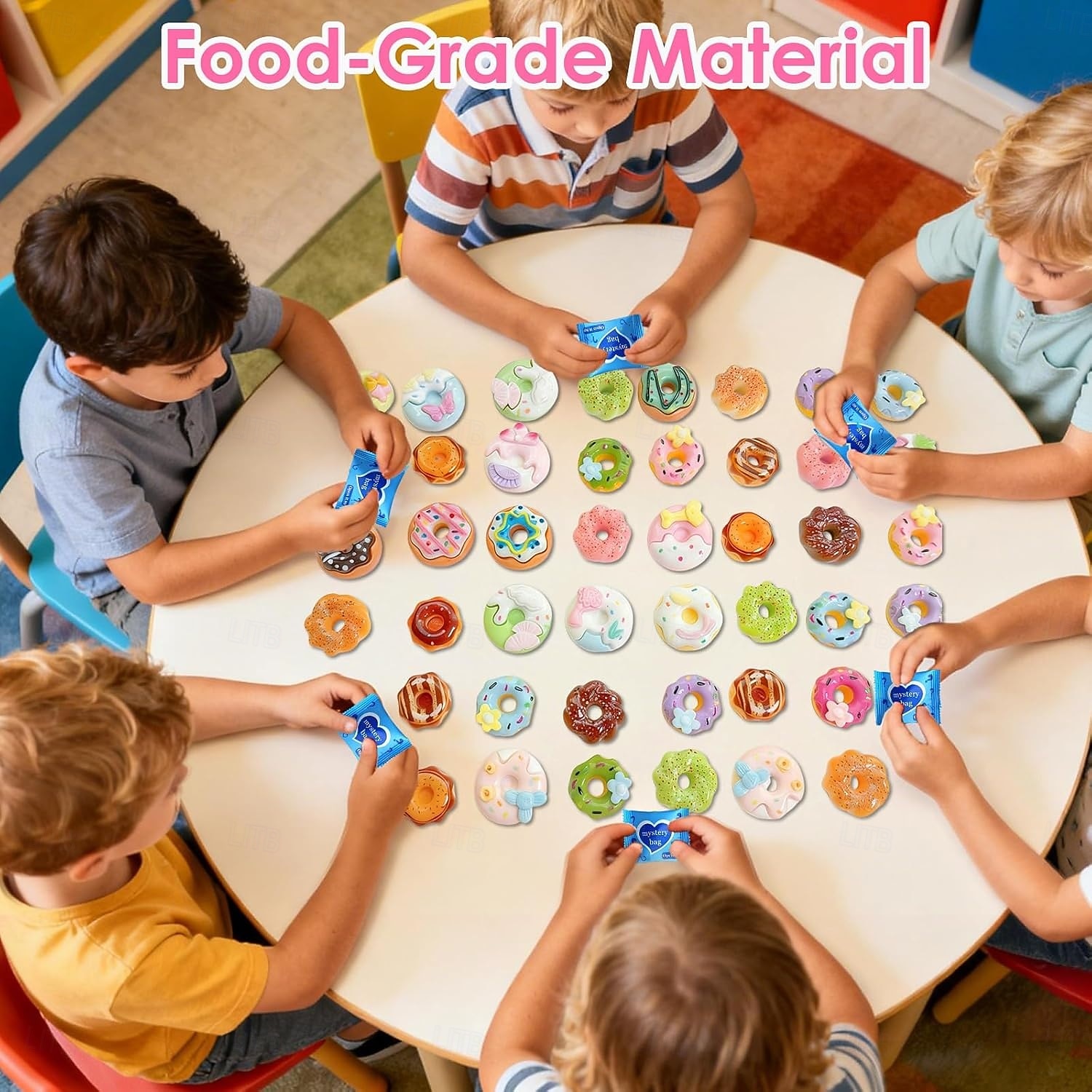 2026年 暗闇で光るミニ樹脂製動物、50/100/200個入りミステリーバッグセット、アヒル、ウサギ、猫、カメなど、DIYクラフト、妖精の庭、家の装飾、子供用コレクション &大人  コレクション – $9.99 –P5