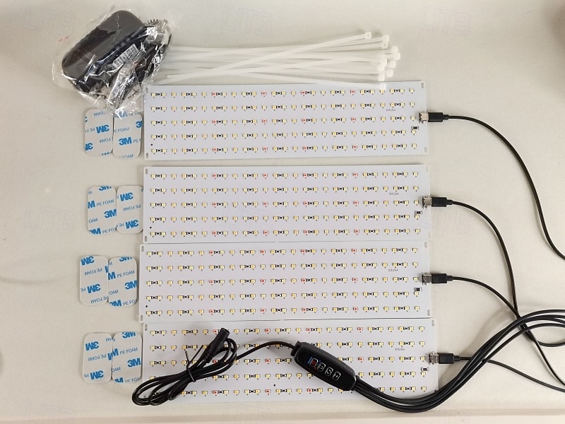Светильник для выращивания растений, полноспектральный светильник для комнатных растений, 270/405/540 светодиодов, автоматический таймер включения/выключения на 3/9/12 часов, 3 режима освещения, 9 2026 - $26.99 –P9