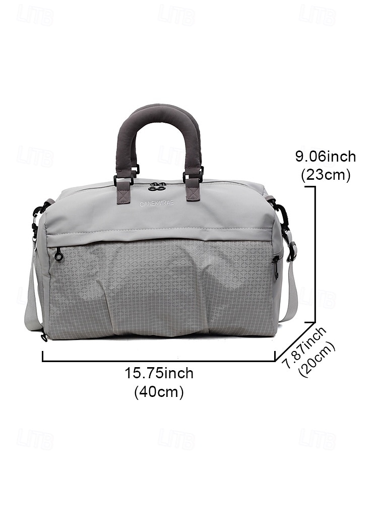 Women's Multi-Color Water-Resistant Polyester Duffle Bag, Large Capacity, Adjustable Strap, Perfect for Vacation, Daily Use, and Sports Activities 2026 - $19.99 –P12