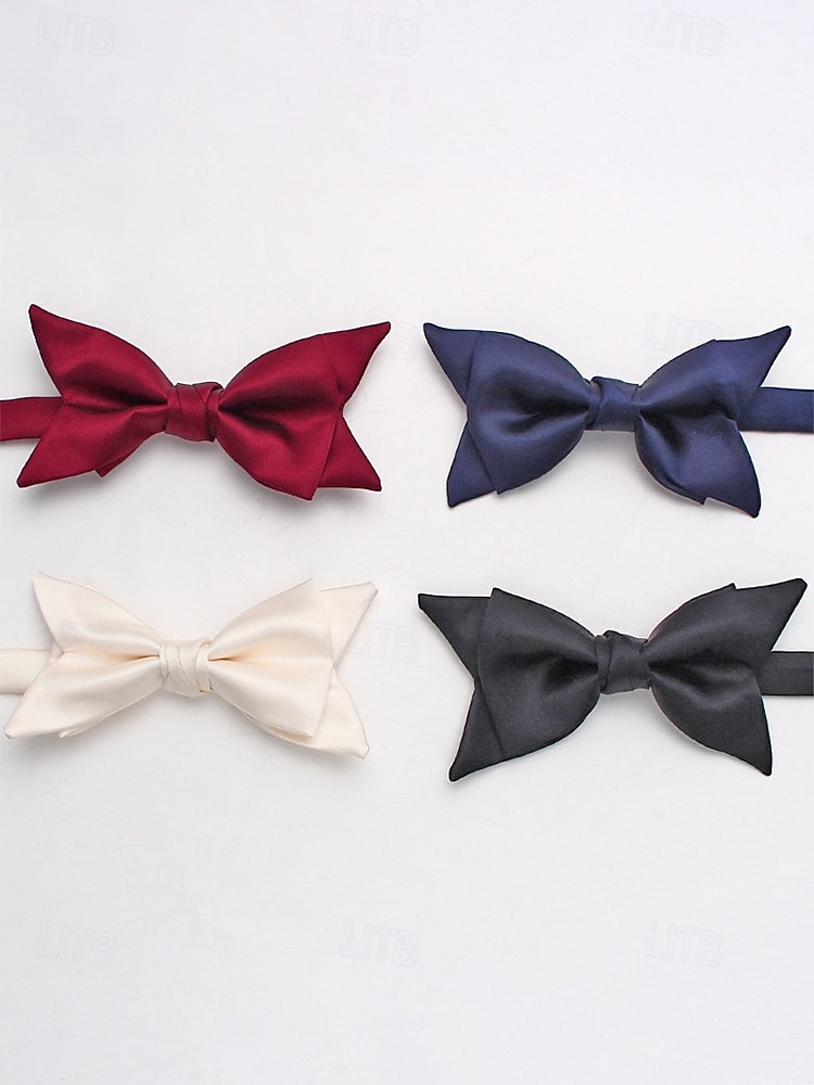 regulowana muszka męska, wiele kolorów, klasyczny formalny styl na wesela, imprezy, dla drużbów i na specjalne okazje 2026 - $11.99 –P6