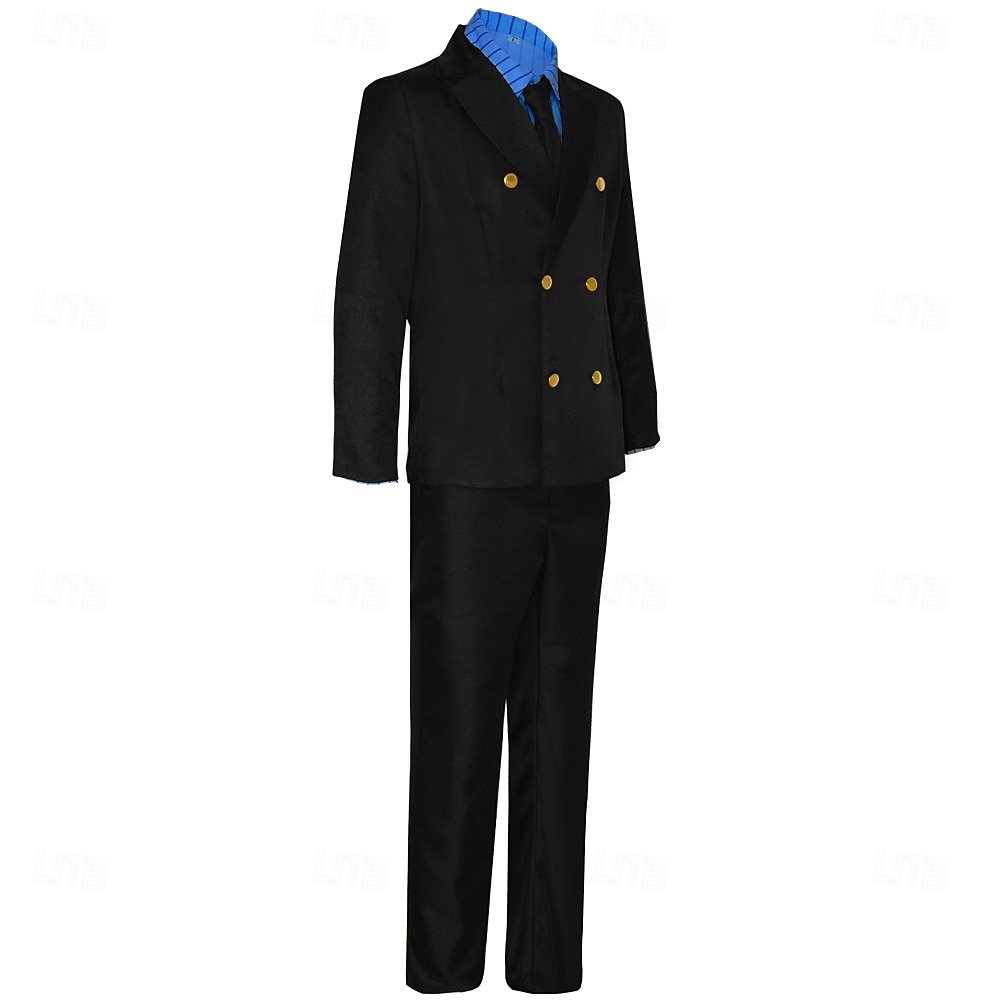 Aventurero del océano Sanji Pirata del Sombrero de Paja Animé Traje de cosplay Baile de Máscaras Trajes De Cosplay Mascarada Chaqueta Blusa Pantalones Para Hombre Adulto 2026 - $79.99 –P3