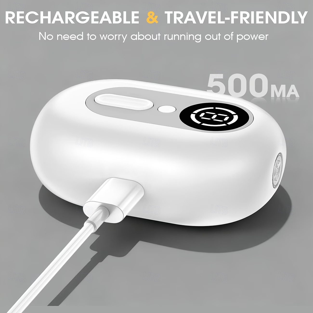 Электрическая пилочка для ногтей 4-в-1 с аккумулятором и светодиодной подсветкой, питанием от USB, обеспечивает салонное качество, имеет 2 скорости и подходит для женщин, мужчин, взрослых и пожилых 2026 - $45.99 –P4