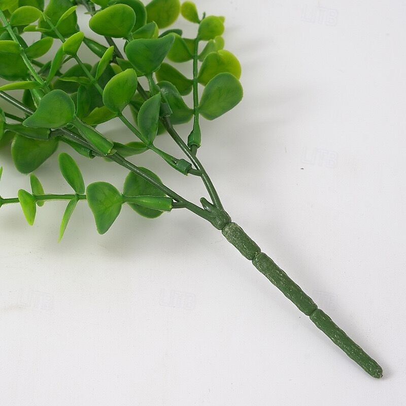 مجموعة من 4 نباتات كرمة صناعية معلقة، أوراق بلاستيكية، إكليل من أوراق السرخس الصناعية، نباتات خضراء صناعية للمنزل والحديقة وتزيين الجدران الداخلية والخارجية 2026 - $19.99 –P6