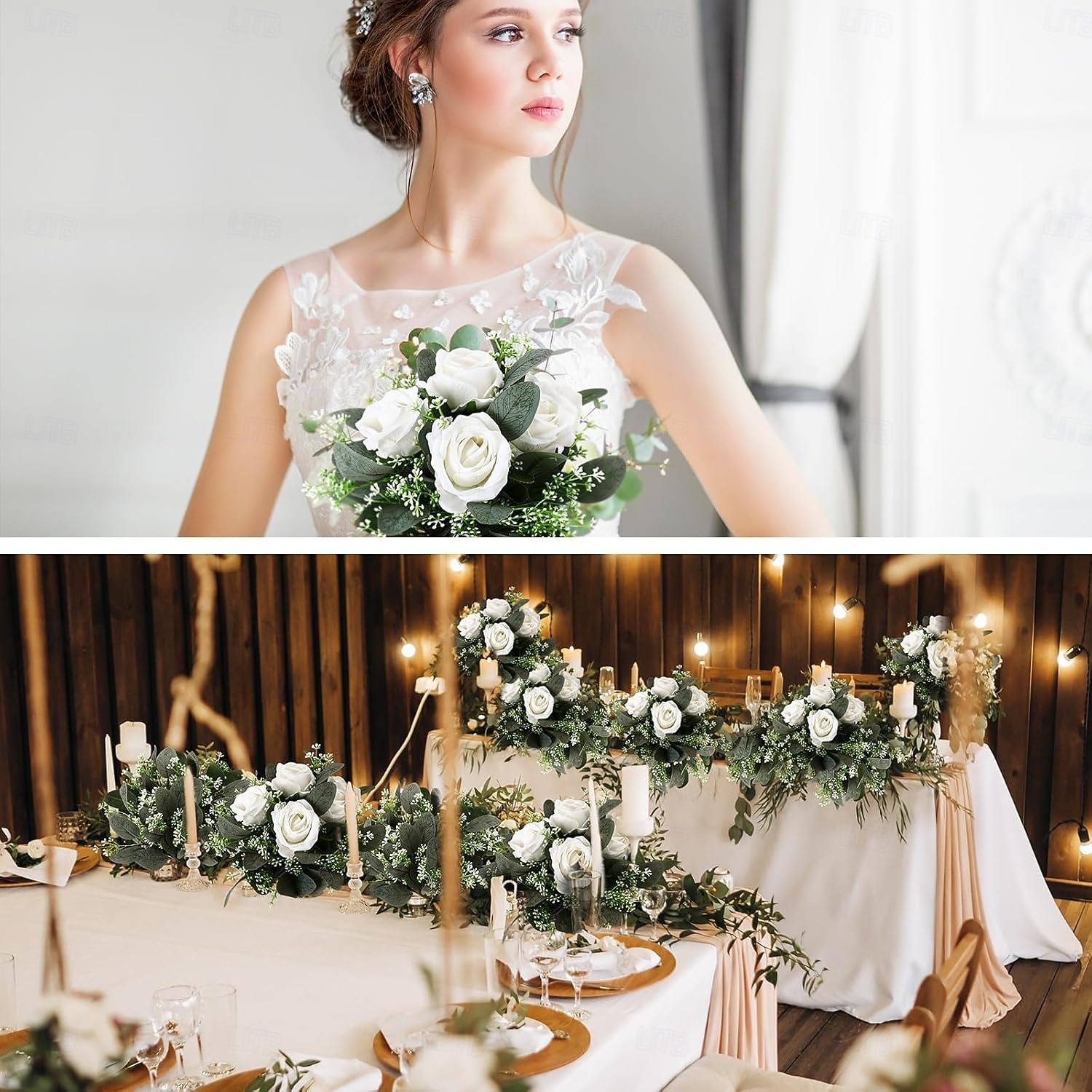 20 Pcs Mixed Eucalyptus Leaves Stems Bulk Artificial Eucalyptus Leaves with White Seeds Artificial Silver Dollar Sprays Faux Oval for Floral Wreath Bouquets Wedding Greenery Decoration 2026 - $21.99 –P5