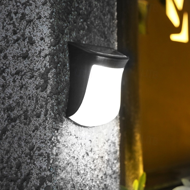 Solar Wall Light Outdoor, IP65 Solar Powered Deck Lights Waterproof, LED Solar Sconce Lights Outdoor,for Steps Stairs Fences Wall Walkway Garden 2026 - $32.99 –P2