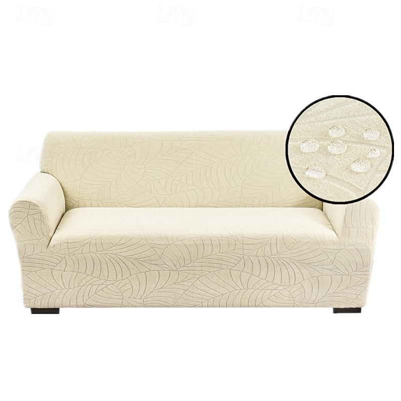 Housse de canapé imperméable en jacquard de luxe, extensible et intégrale, avec élastique, anti-griffures de chat et anti-poussière. de 2026 ? $43.99 –P17