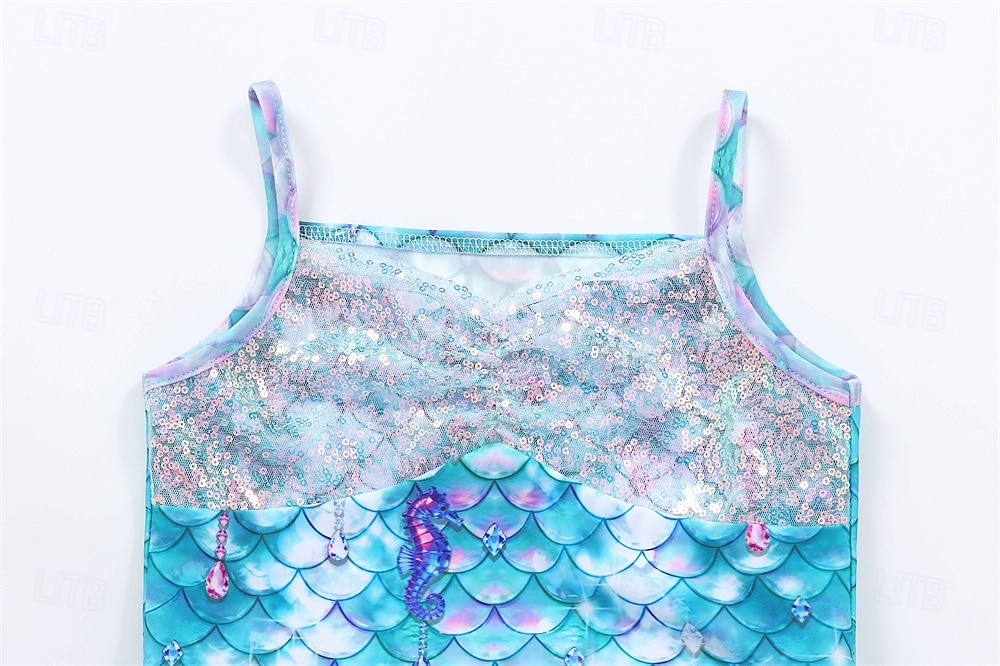 Γοργόνα Πριγκίπισσα Γοργόνα Φορέματα Στολή θεματικού πάρτι Στολές Ηρώων for Κοριτσίστικα Παιδικά Απόκριες Μασκάρεμα Πάρτι Αργίες 2026 - $23.99 –P4