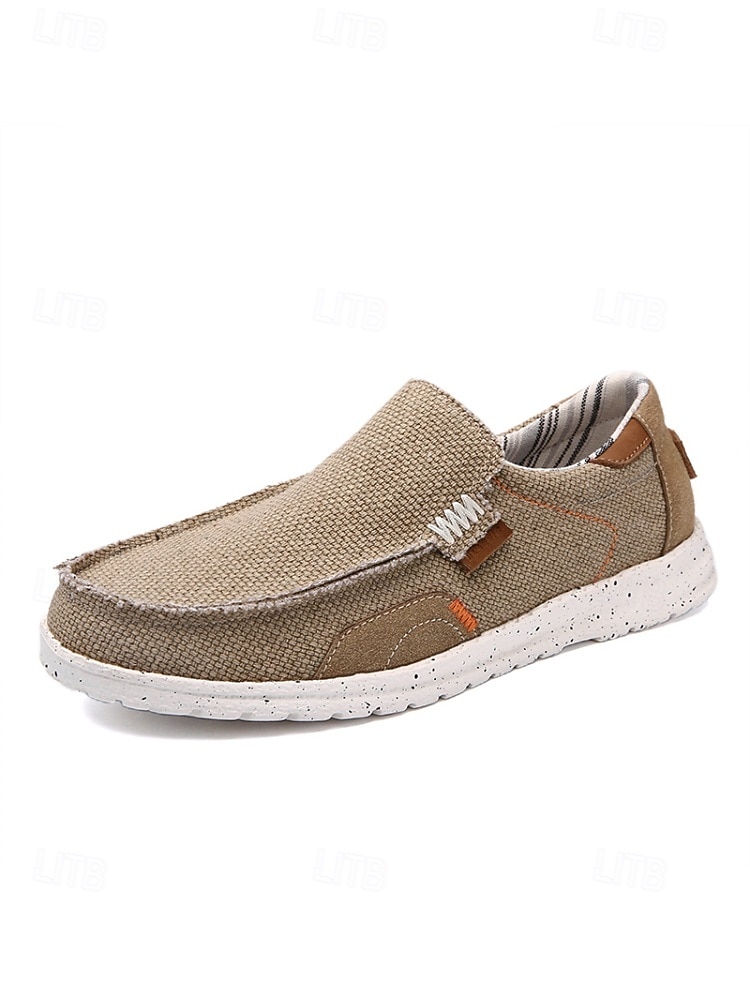 Espadrile slip-on bleumarin pentru bărbați, cu partea superioară respirabilă și talpă de iută, croială confortabilă pentru ținute de insulă și croazieră, ținute de plajă și activități de agrement 2026 - $42.99 –P11