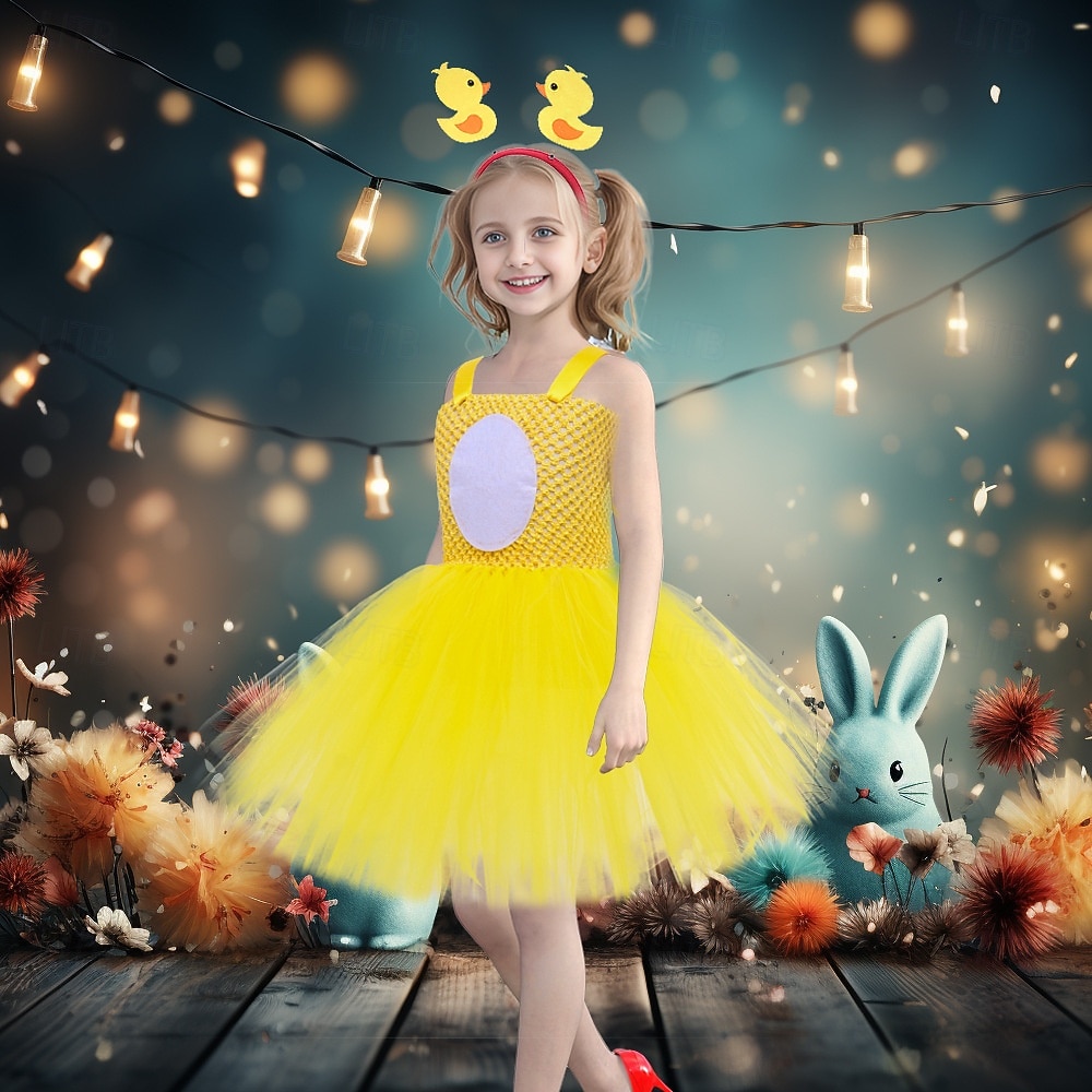 Tutu manto Animal Vestidos Engraçado Crianças Para Meninas Dia Das Bruxas Carnaval Páscoa Carnaval Festa Fantasias fáceis de Halloween Vestir-se de 2026 por $26.99 –P4
