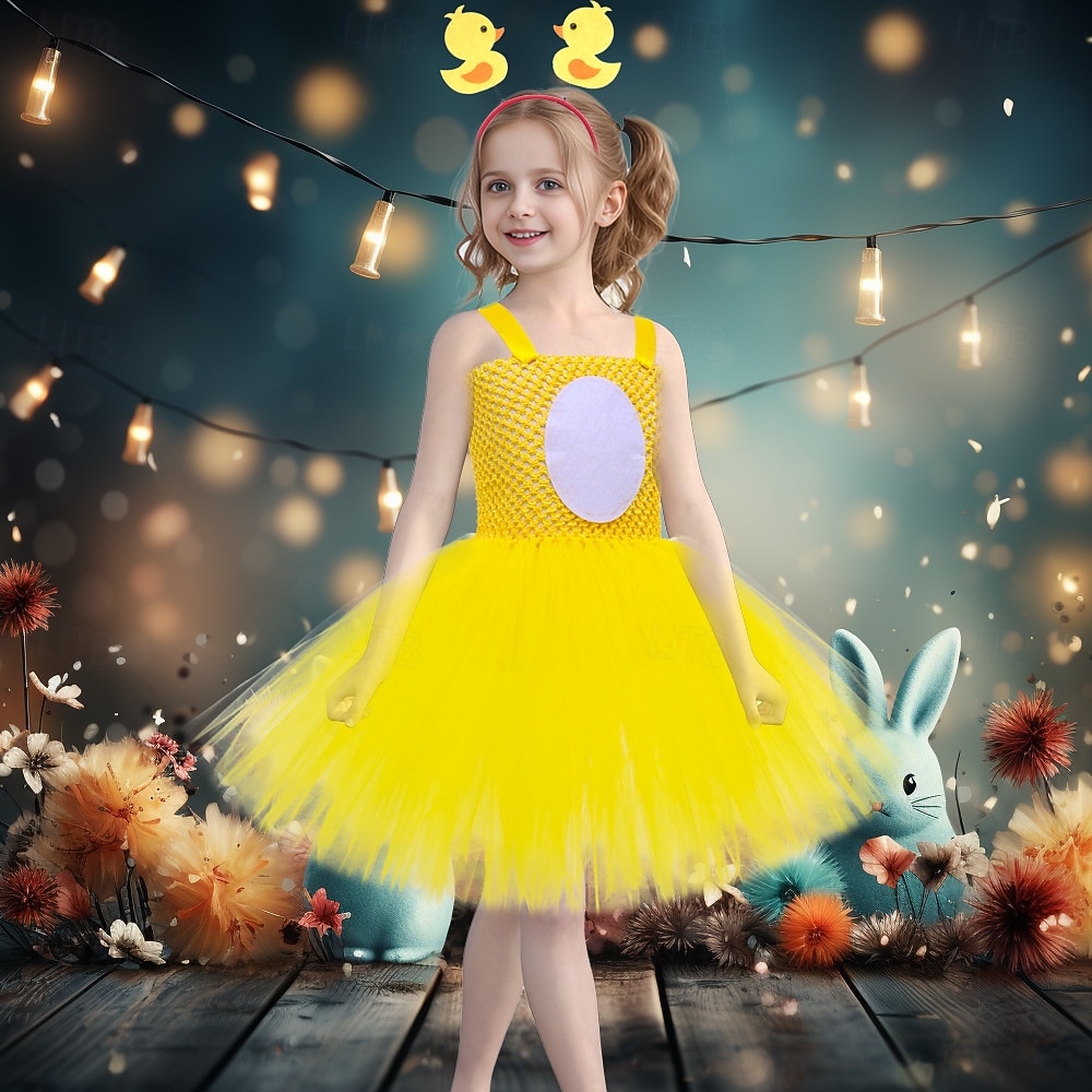 Tutu manto Animal Vestidos Engraçado Crianças Para Meninas Dia Das Bruxas Carnaval Páscoa Carnaval Festa Fantasias fáceis de Halloween Vestir-se de 2026 por $26.99 –P3