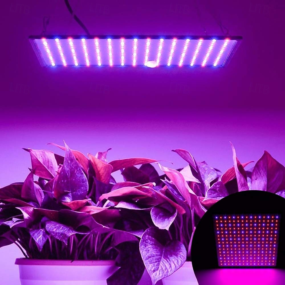 לוח קוונטי led ספקטרום מלא לגידול צמחים לחממה &סוקולנטים, פריחה בתוך הבית &הידרופוני, תקע האיחוד האירופי/ארה"ב/בריטניה/אוסטרליה, בהירות מתכווננת, יעיל באנרגיה 2026 - $33.99 –P2
