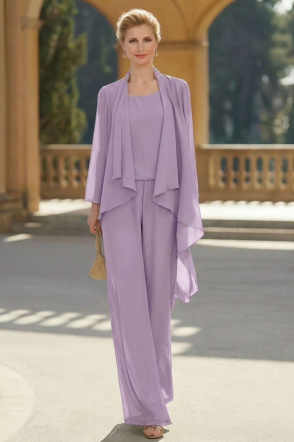 Kvinnes Stola Shrug Mors Stola Frakker  Jakker Elegant Solbeskyttelse Lange Ermer Chiffon Bryllups Gjest Stola med Perler Fest Kveld Vår  Høst å imponere 2026 - $49.99 –P13