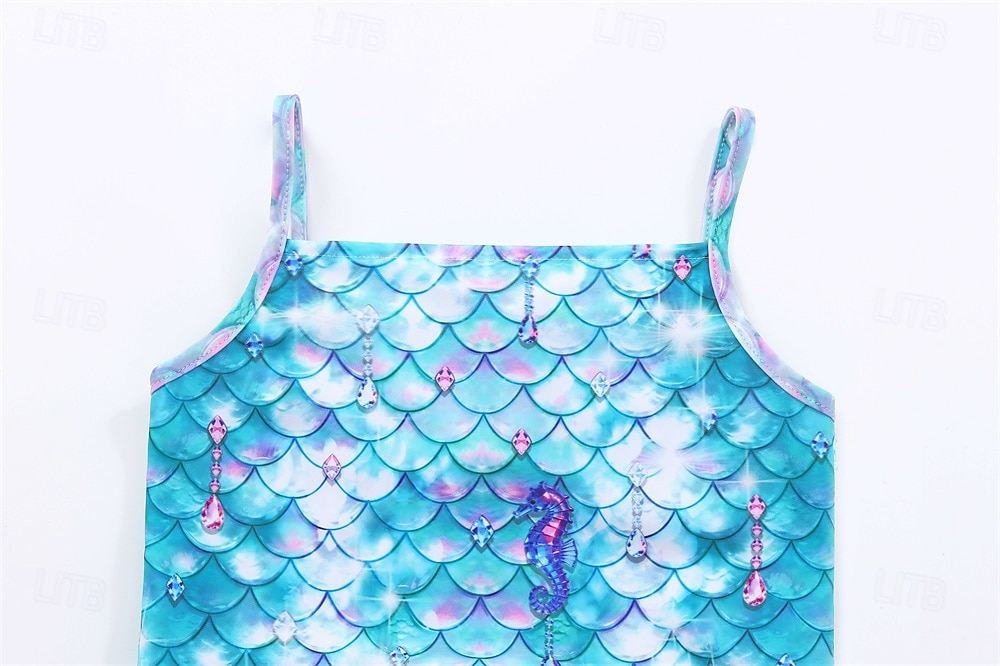 Γοργόνα Πριγκίπισσα Γοργόνα Φορέματα Στολή θεματικού πάρτι Στολές Ηρώων for Κοριτσίστικα Παιδικά Απόκριες Μασκάρεμα Πάρτι Αργίες 2026 - $23.99 –P8