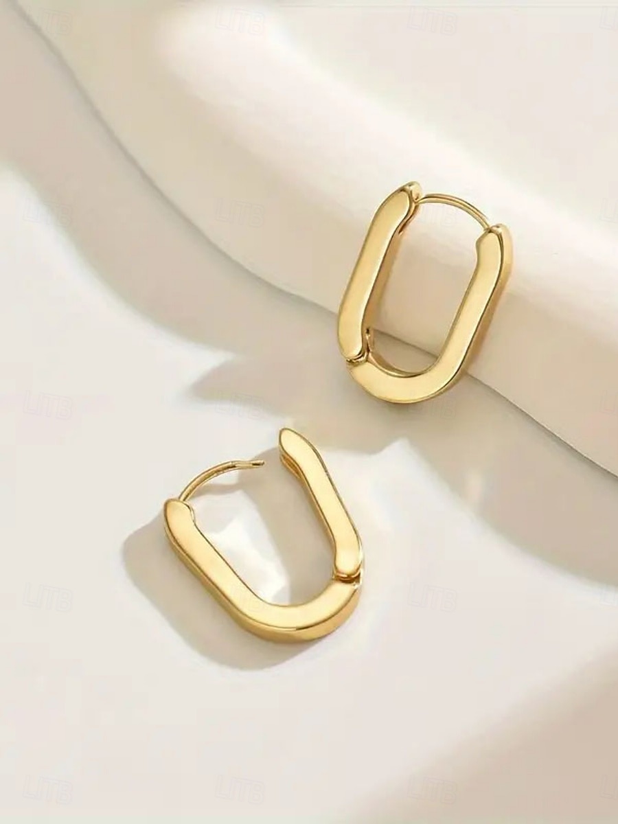 1 pár Fülbevaló For Női Napi Utca Rozsdamentes acél 2026 - $4.99 –P2