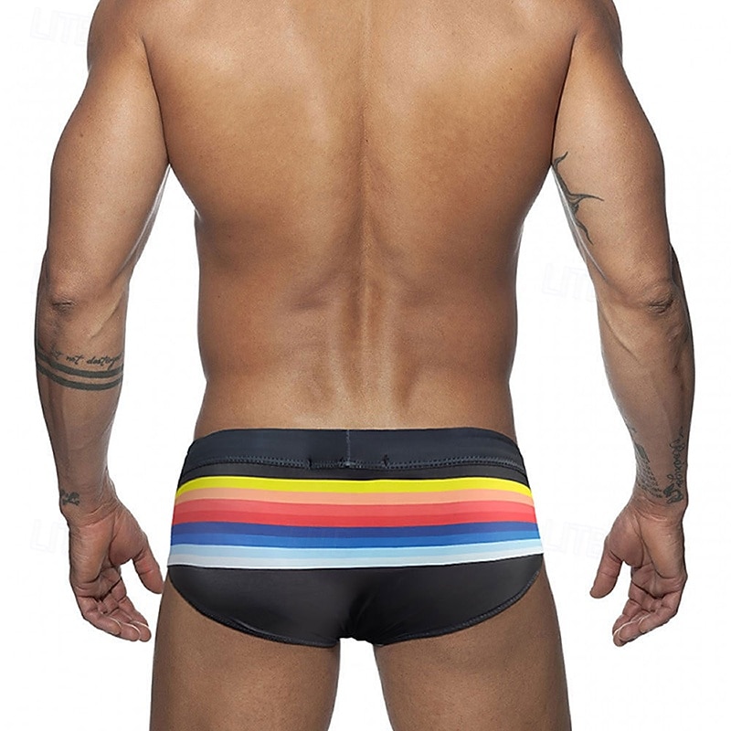 Homme Shorts de bain Short de bain Slips de natation imprimé Séchage Rapide Élastique Respirant Maillot de Bain Bas Surf Sports Nautiques Natation Été de 2026 ? $13.99 –P3