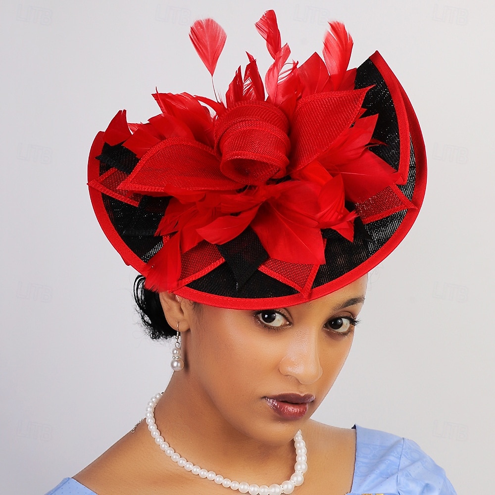 Copricapo affascinante Gentildonna Floreale Costume Per donna Mascherata Tè Ascot Festival delle corse di cavalli Adulti Copricapo del 2026 a $43.99 –P1