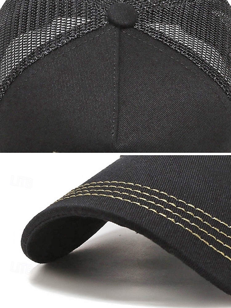 Vereinigte Staaten 250. Jubiläum Herren American Flag Trucker Cap - Bestickte USA Mesh Kappe für den Unabhängigkeitstag - Atmungsaktive Polyester patriotische Baseballmütze in mehreren Farben 2026 - $11.99 –P9