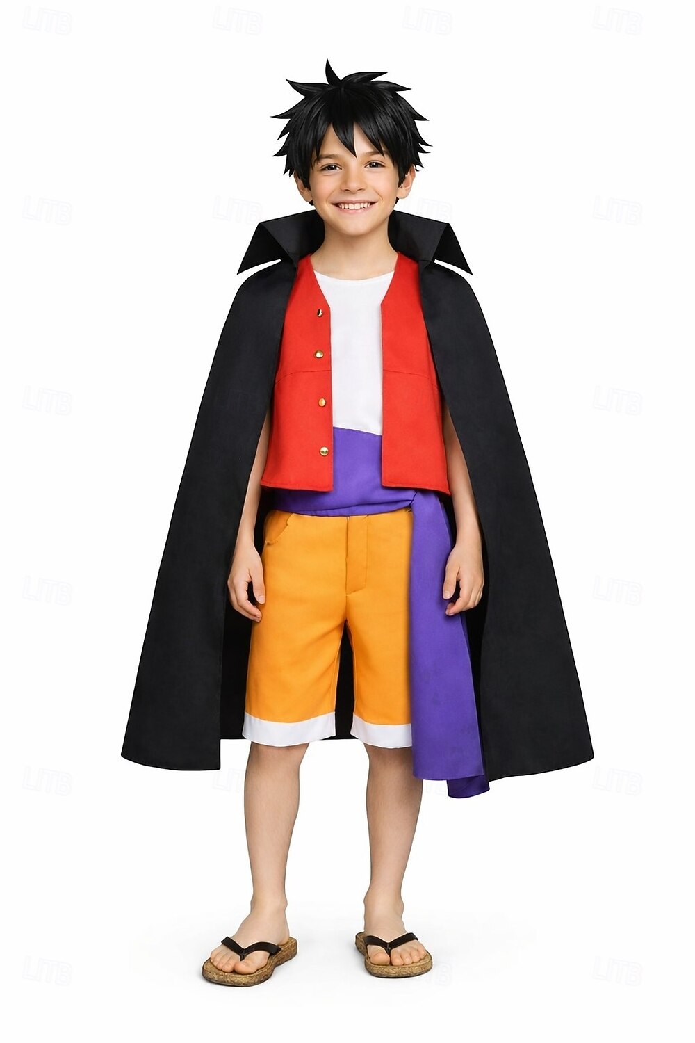 Aventurero del océano Pirata del Sombrero de Paja Animé Traje de cosplay Trajes De Cosplay Disfraz Para Hombre Niños Adulto 2026 - $62.99 –P8