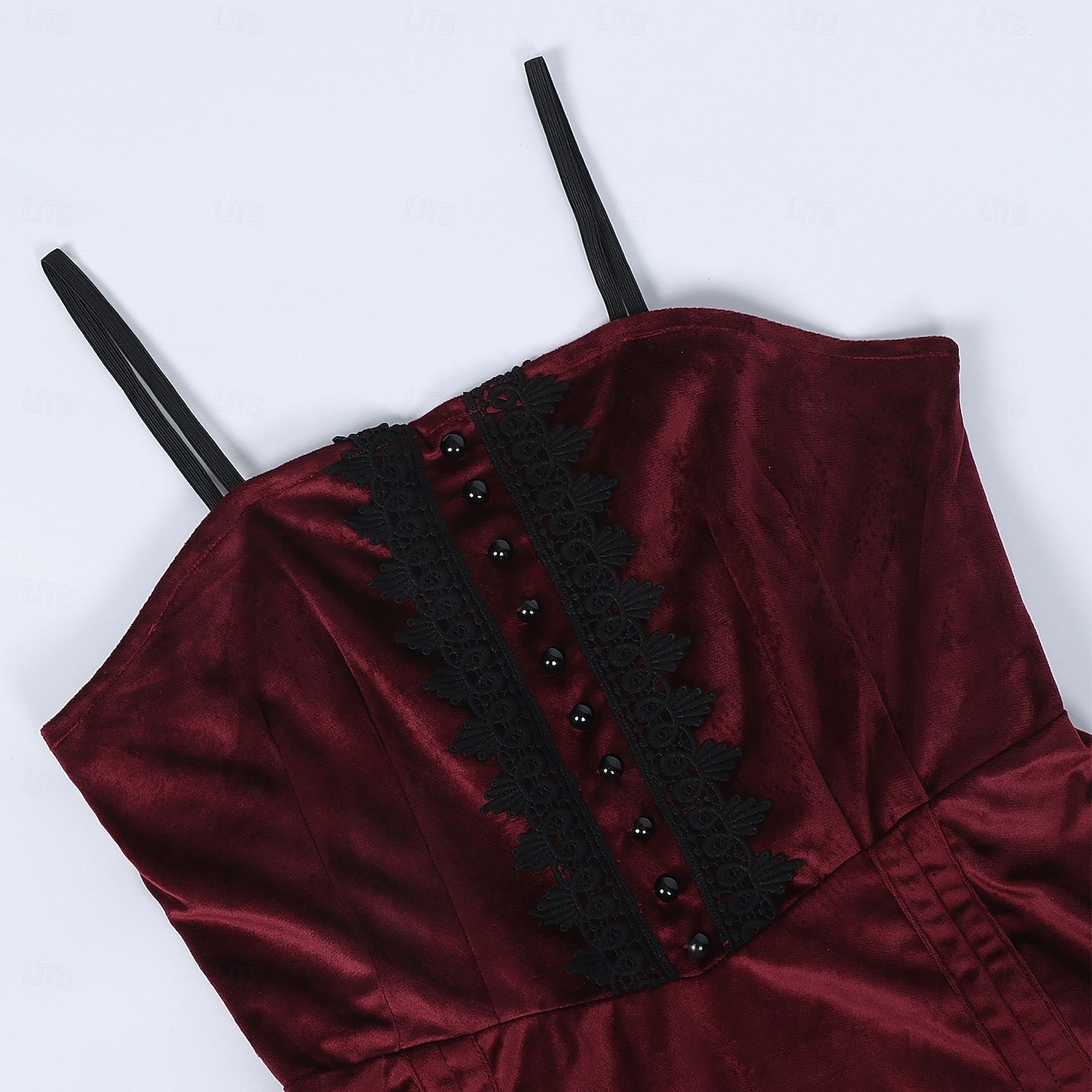 Rococó Victoriano Renacimiento Vestidos Abrigo Disfraz de lujo Bruja Vampiros Atuendo real Disfraz Mujer Fantasía Víspera de Todos los Santos Carnaval Rendimiento LARP Feria Ren Adulto Cima Vestido 2026 - $75.99 –P7