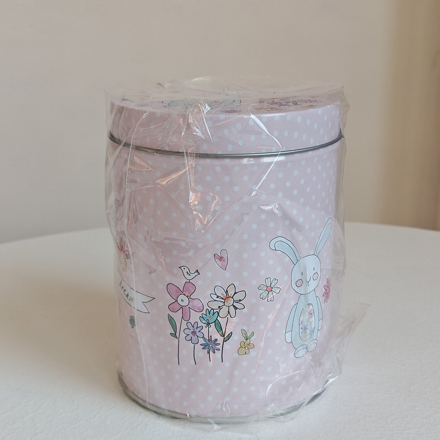 4pcs/set Easter Pink Bunny Tin Storage Bucket, Metal Rabbit Candy Gift Packaging Can, Empty Treat Container Box 2026 - $17.99 –P5