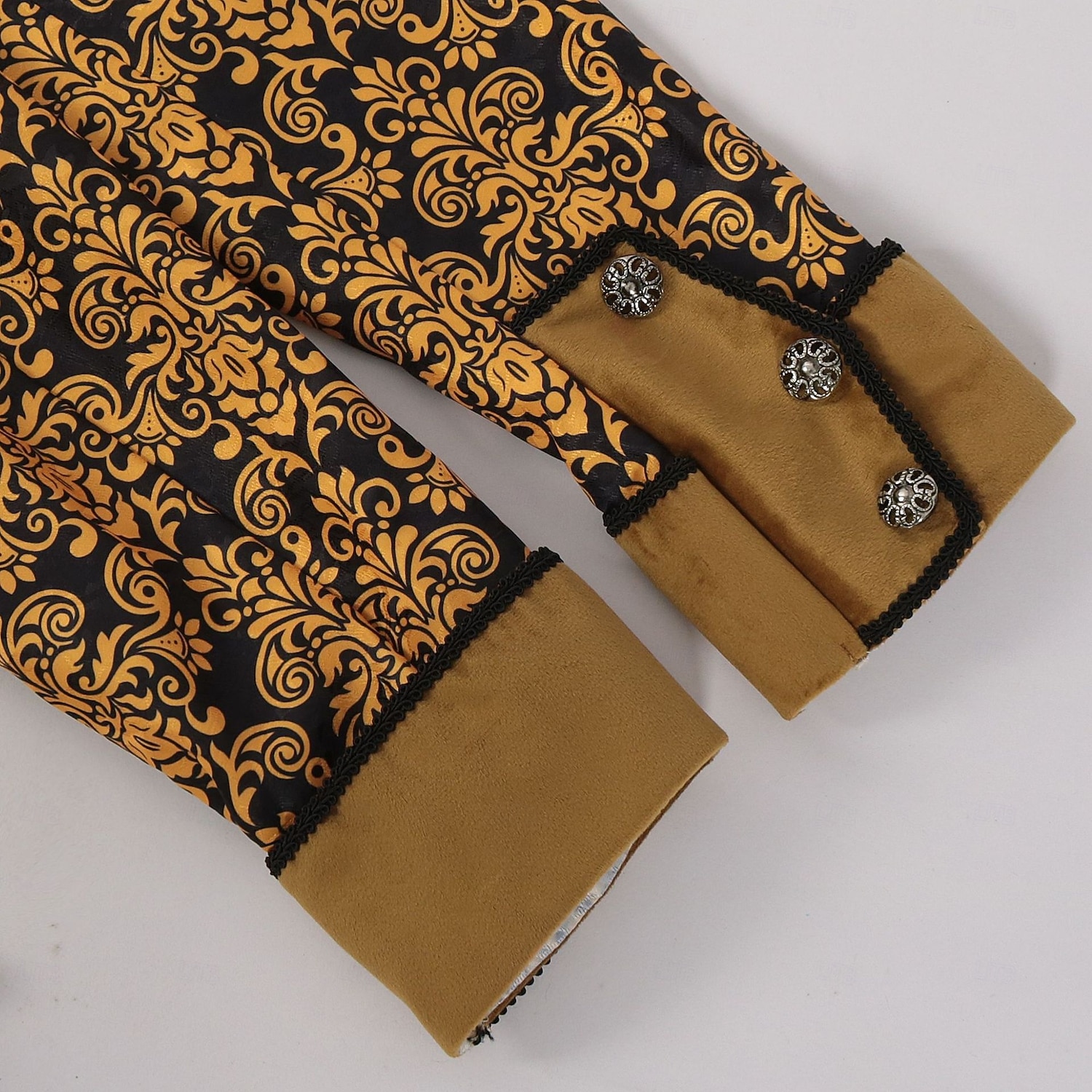 Rokoko Mittelalterlich Renaissance Mantel Ausgefallene Kostüme Halskrause langarm Edelmann Königliche Kleidung Kostüm Herren Fantasie Halloween Karneval Leistung LARP Renaissance-Messe Erwachsene 2026 - $60.99 –P10