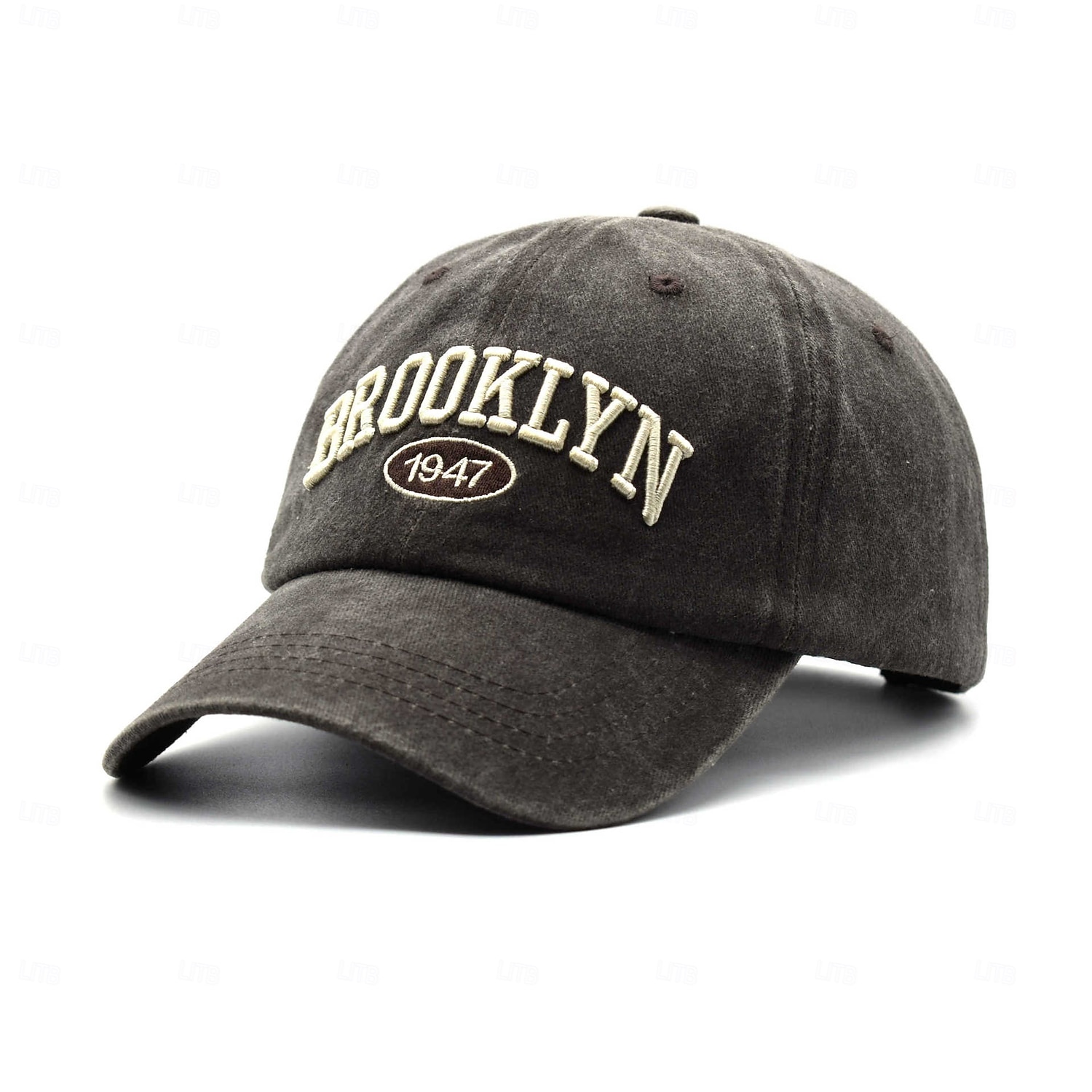 berretto da baseball brooklyn 1947 per donna &Cappello da papà da uomo in stile vintage Brooklyn con lettere ricamate, vestibilità profonda, protezione solare, regolabile, in cotone del 2026 a $15.99 –P2