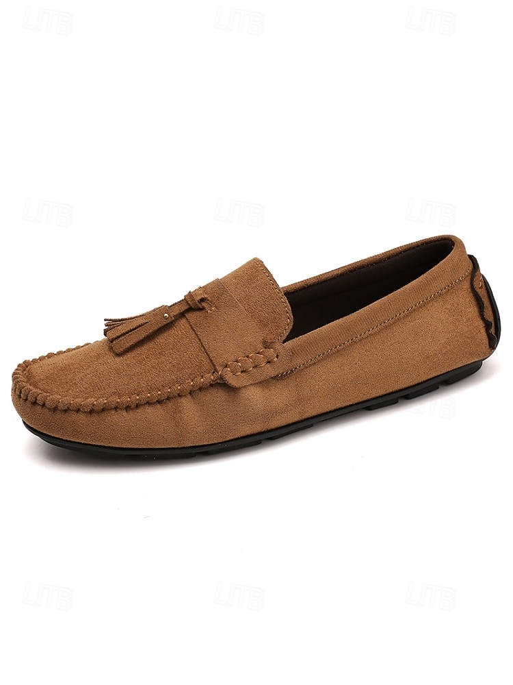 Mocassins rouges pour homme en similicuir, décontractés et confortables, parfaits pour les soirées en station balnéaire et les dîners en plein air. de 2026 ? $42.99 –P8