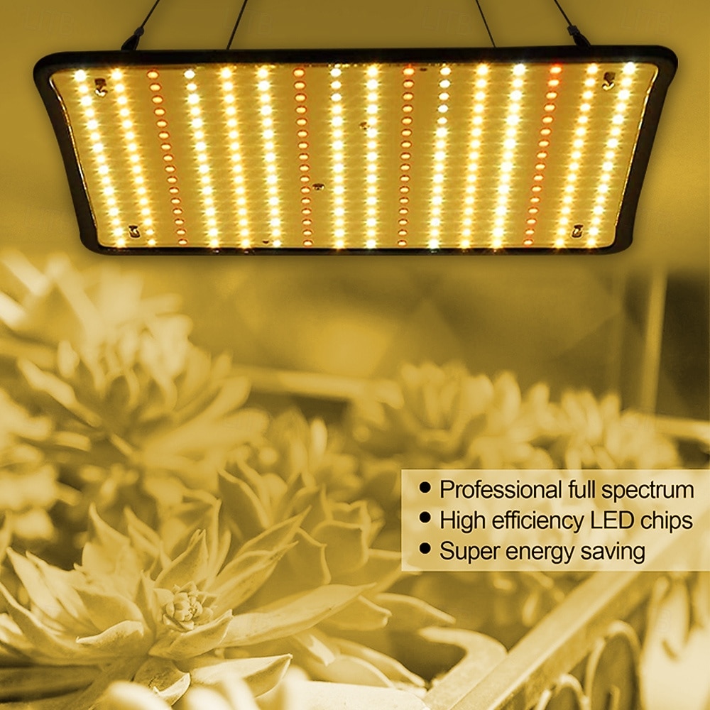 LED Quantum Board Full Spectrum Plant Grow Light for Greenhouse & Succulents, Indoor Flowering & Hydroponic, EU/US/UK/AU Plug, Adjustable Brightness, Energy Efficient 2026 - $33.99 –P12