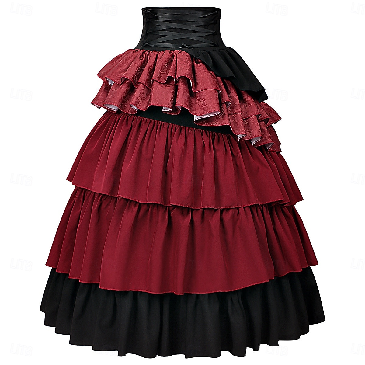 Medievale Rinascimento Steampunk Gonna Costume di fantasia Pirata Costume Per donna Halloween Carnevale Performance LARP Fiera Rinascimentale Adulti Gonna del 2026 a $65.99 –P3