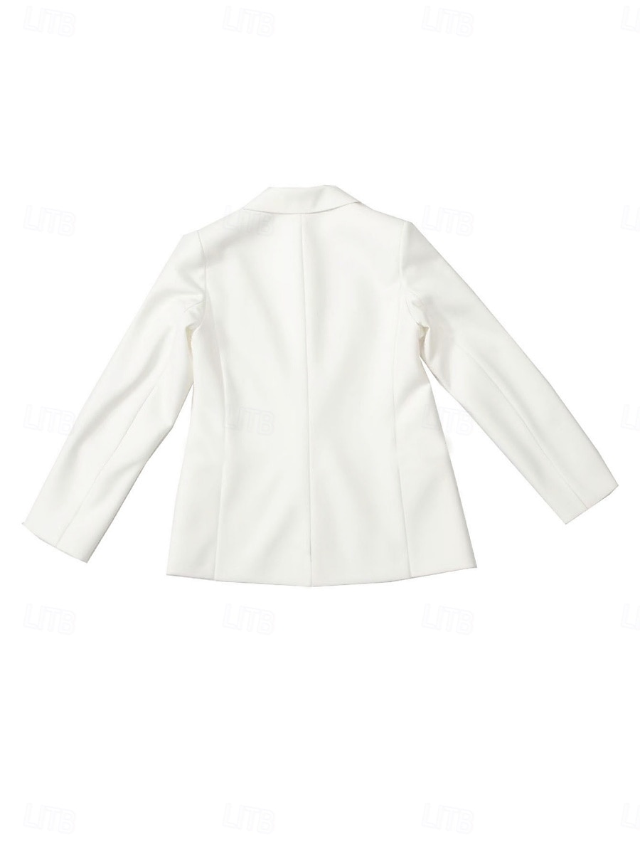 Mulheres Blazer Confortável Bolsos Moda Casual Tecido Escritório Festa Rua Roupa Diária Padrão Lapela Chanfrada Normal Manga Longa agasalhos Preto Branco Azul Marinha Primavera Outono de 2026 por $35.99 –P8