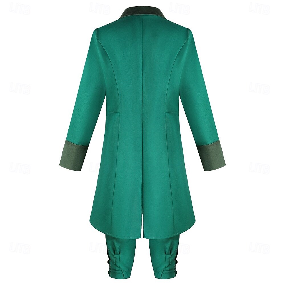 Renaissance Steampunk Coat Pants Hat Long Sleeves Prince Elf Nobleman Fancy Dress Men's Royal Steampunk Event / Party Masquerade Adults' Coat Vest Pants 2026 - $58.99 –P7
