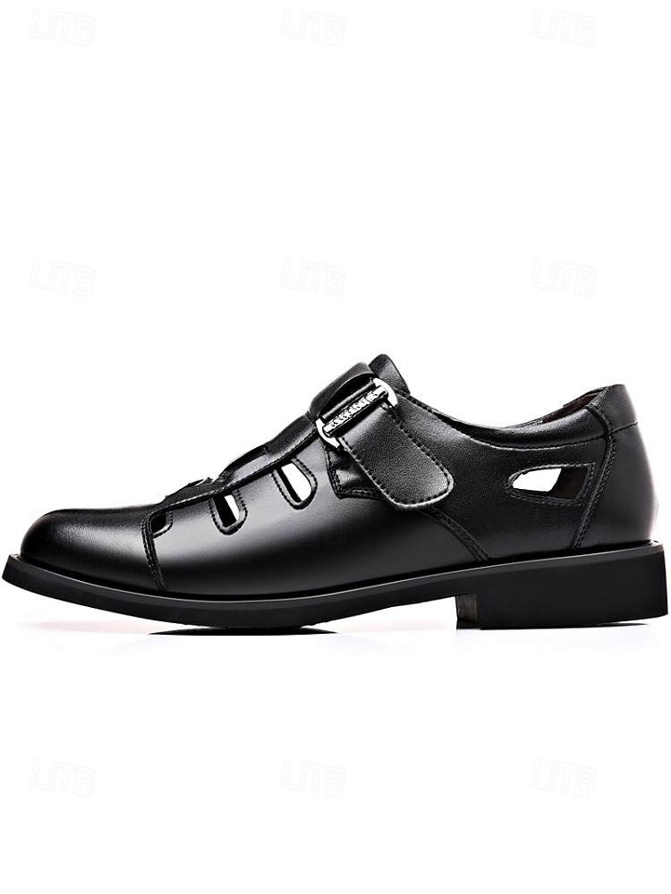 Men's Wedding Shoes, Classic Black Faux Leather Comfortable Fit, Perfect for Groom and Wedding Ceremonies 2026 - $46.99 –P6