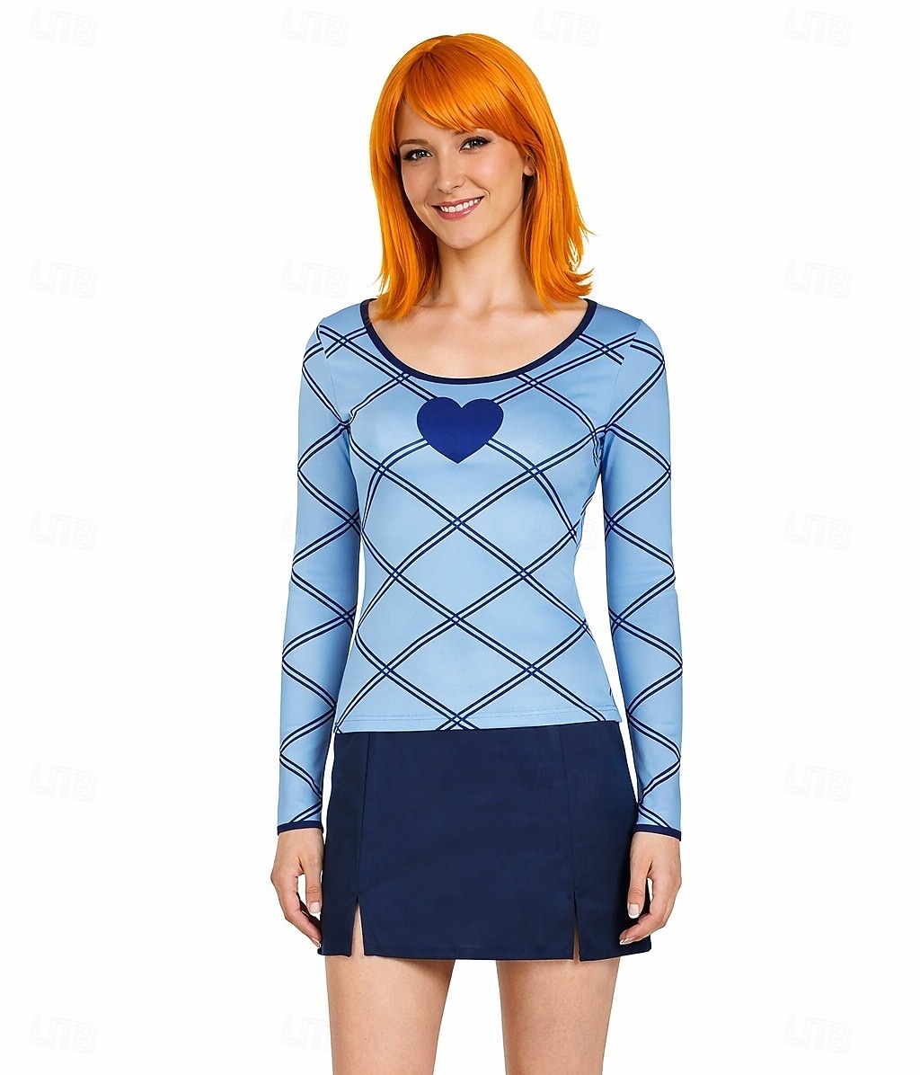 Haveventyrer Stråhattpirat Navigator Fancy kostyme Anime Cosplay Y2K for Dame Voksne Halloween Karneval Fest Ytelse Fritid / hverdag 2026 - $47.99 –P10