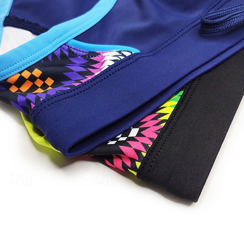 Per uomo Standard Costume da bagno Costume da Bagno Slip mare Patchwork Coulisse Asciugatura Rapida Elastico Traspirante Senza Maniche Pantaloni Surf Sport Acquatici Nuoto Estate del 2026 a $15.49 –P16