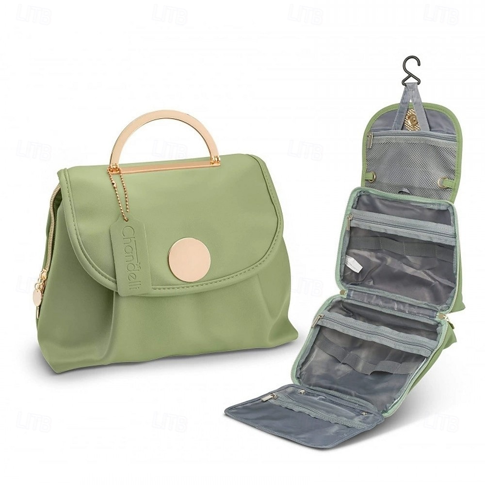 Waterproof Toiletry Bag Large Capacity Travel Cosmetic Bag for Outdoor Trips Hanging Bathroom Toiletries Organizer Waterproof Toiletry Bag, Makeup Bag, Storage Bag With Hooks, Toiletry Bag, Travel Bag 2026 - $37.99 –P11