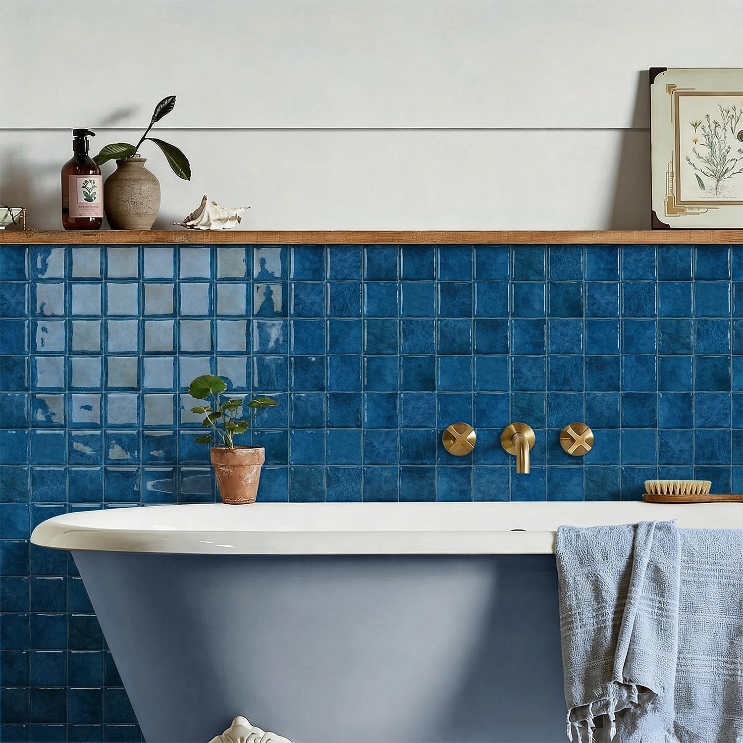 Paquete de 10 paneles decorativos de pared 3D, azulejos de vinilo vintage de epoxi para salpicadero de cocina, adhesivos autoadhesivos despegables, aptos para cocinas, baños, lavanderías y vehículos 2026 - $25.99 –P9