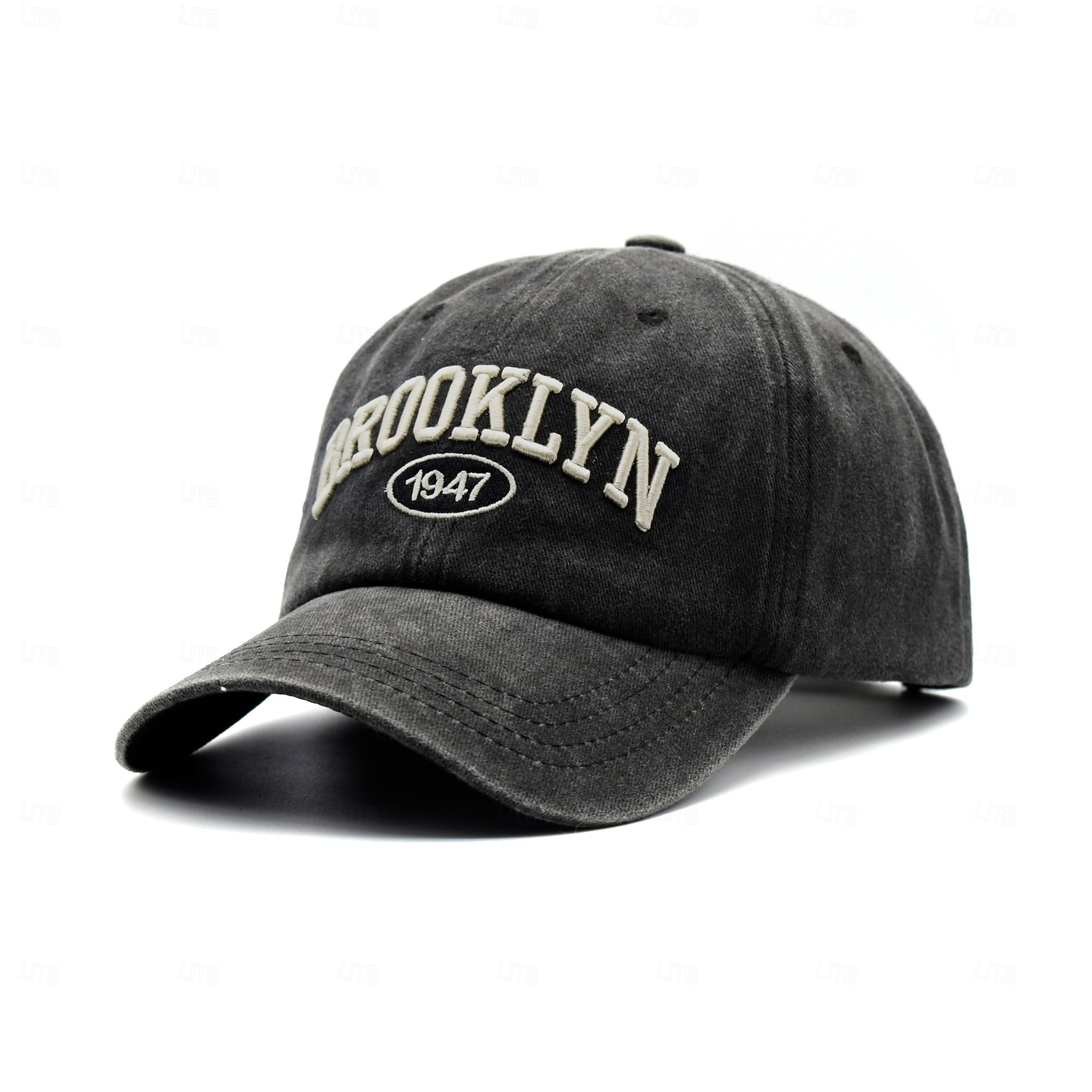 berretto da baseball brooklyn 1947 per donna &Cappello da papà da uomo in stile vintage Brooklyn con lettere ricamate, vestibilità profonda, protezione solare, regolabile, in cotone del 2026 a $15.99 –P6