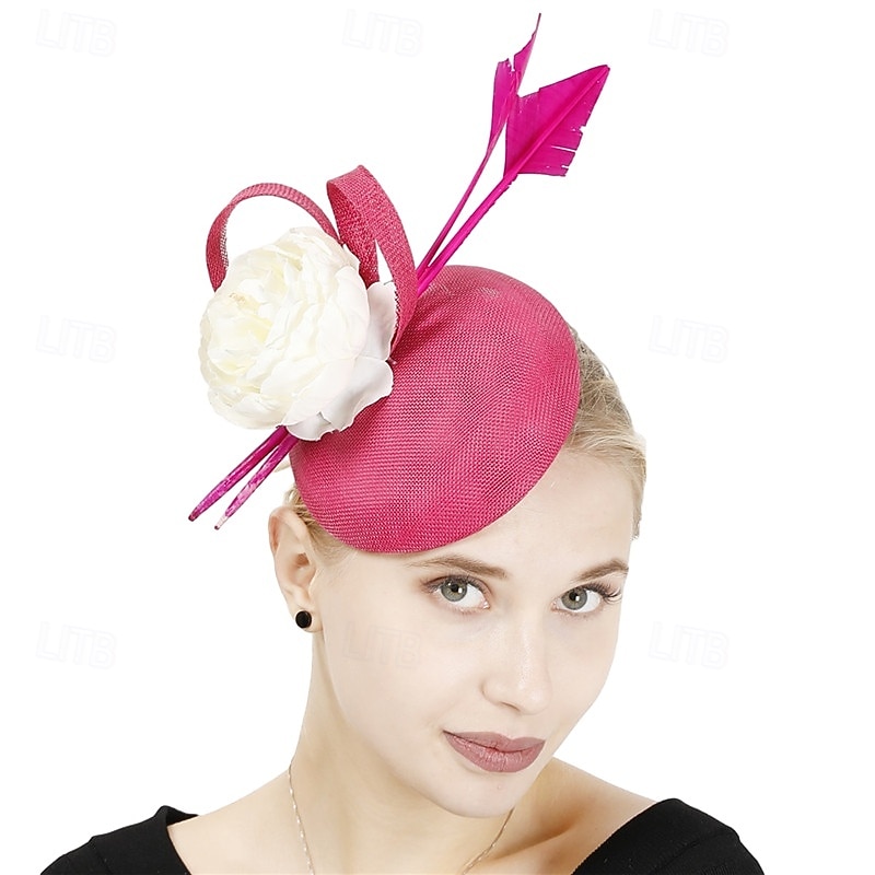 Fascinator Hat Fascinator Gentlewoman Fancy Dress Women's Masquerade Tea Party Ascot Horse Racing Festival Adults' Hat 2026 - $43.99 –P2